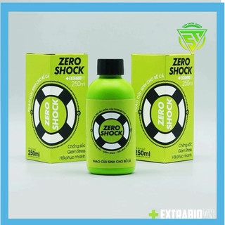 Extra zero shock | dung dịch hỗ trợ hồi phục nhanh, giảm stress, chống shock cho cá tép