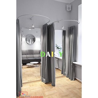 RÈM PHÒNG THAY ĐỒ - RÈM VẢI Rộng 2m x cao 2m5