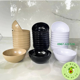 Bát chấm phíp Việt Nhật siêu bền đẹp 6826 bát chấm nhựa bát đựng nước sốt nước chấm gia vị nhà hàng