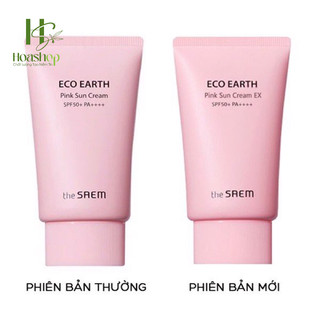 Kem chống nắng Eco Earth Pink Sun Cream 50g