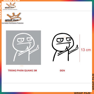 Sticker trang trí ô tô - tem trang trí ô tô - Decal trang trí ô tô