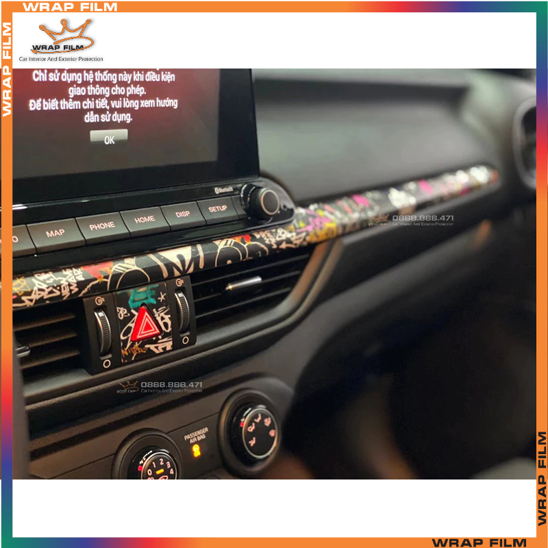 Bộ decal trang trí nội thất Cerato, k3