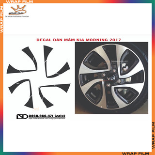 Decal dán mâm Kia Morning