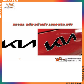 Tem dán đổi màu logo KIA mới