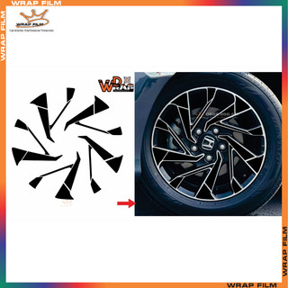 Decal dán mâm Civic