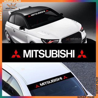 Tem dán trang trí chống nắng kính lái ô tô Mitsubishi