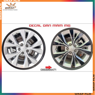 Decal dán mâm MG