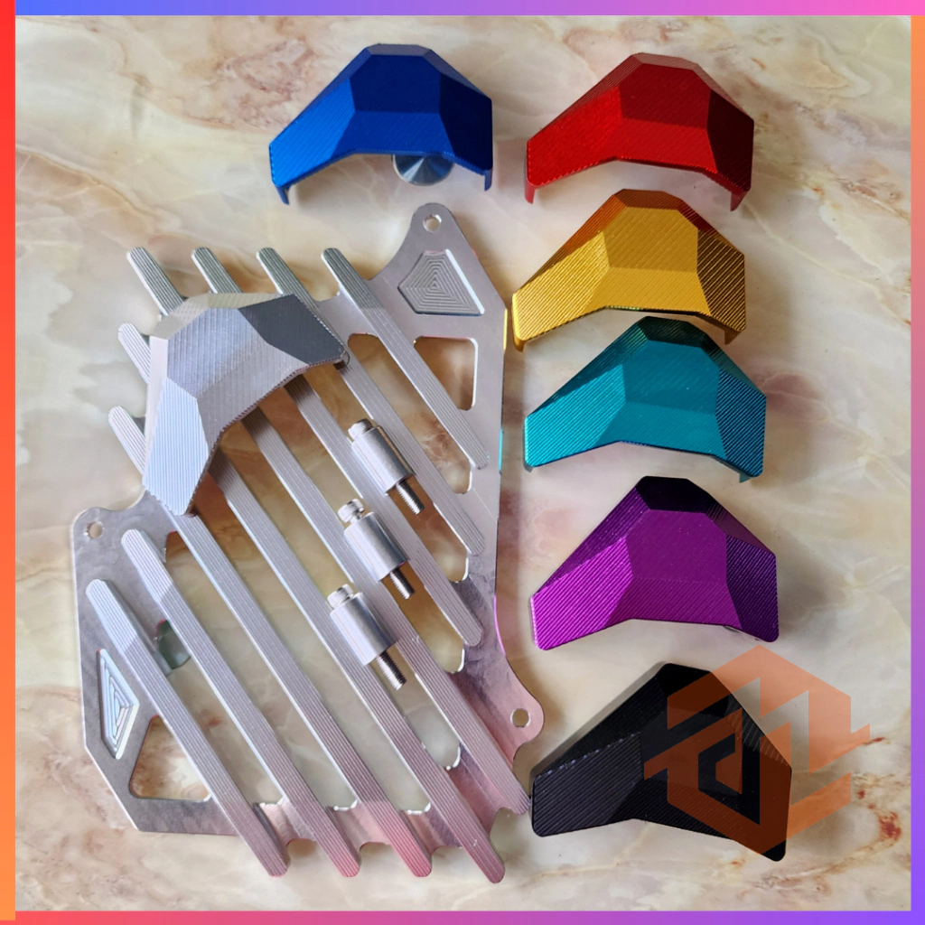 Che Két Nước CNC Có Gù + Chốt >> Gắn Các Dòng Xe 4Val Vario 160, AB 4Val 22 - 24,Lead 4Val, SH 20-24