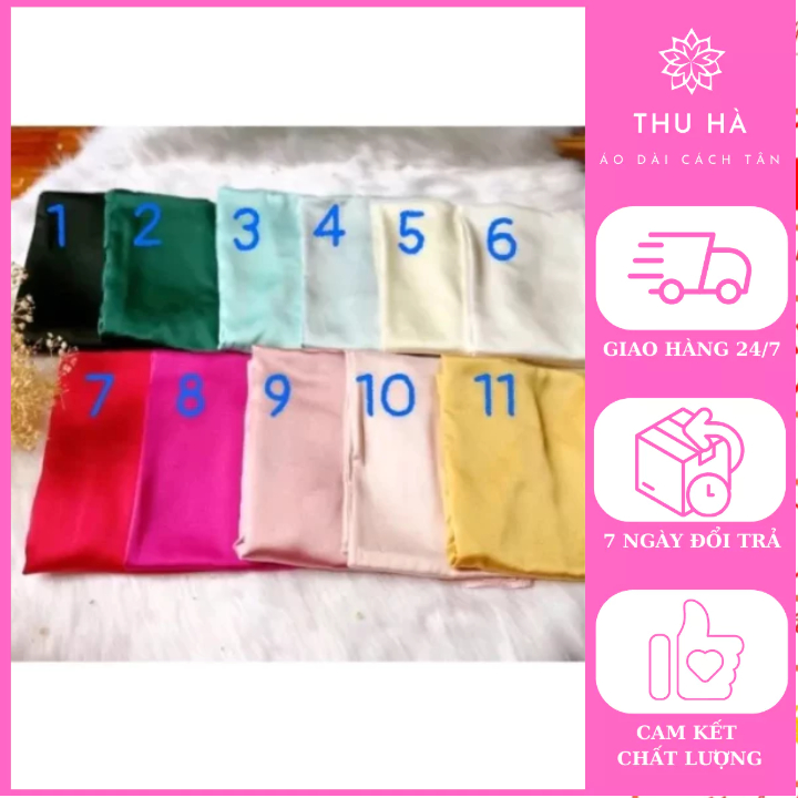 Quần lụa cho áo dài - lụa satin - hàng đẹp - TH-Q1