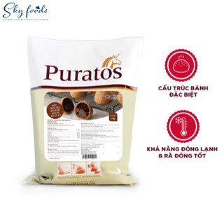 Bột trộn sẵn mochi socola puratos gói 1 kg