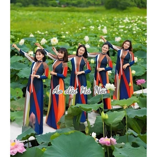 Áo dài in 3D lấy cảm hứng từ sư thầy