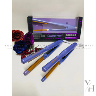 Máy uốn phồng chân tóc Suaperne ion âm, máy uốn duỗi tóc 2in1 phong cách Hàn Quốc