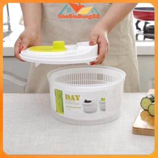 Rổ quay rau chính hãng làm ráo rau ngay tức thì, giữ được độ tươi lâu của thực phẩm