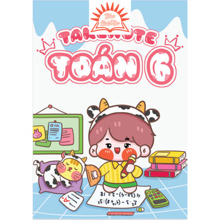 Sổ tay takenote toán 6 khổ a5
