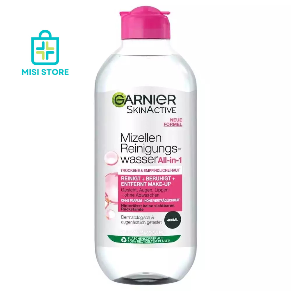 (400ml) Nước tẩy trang Garnier, hàng Pháp