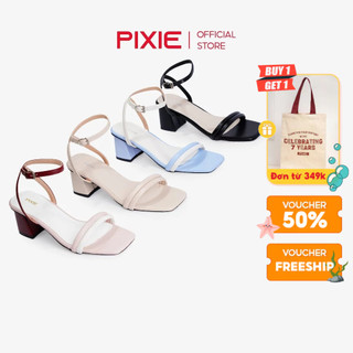 Sandal Cao Gót 5cm Quai Kép H295