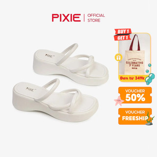 Dép Đế Xuồng Bánh Mì 5cm Quai Mảnh E153