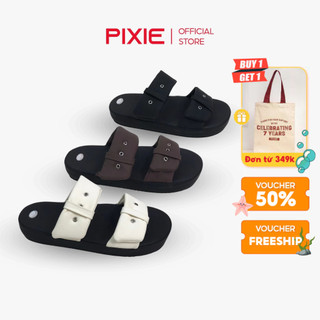 Dép Đế Bệt Hai Quai Ngang Pixie E301