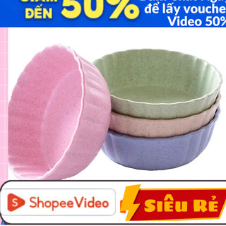 Combo bát thức ăn giá rẻ cho Hamster bằng NHỰA cực đẹp nhiều màu