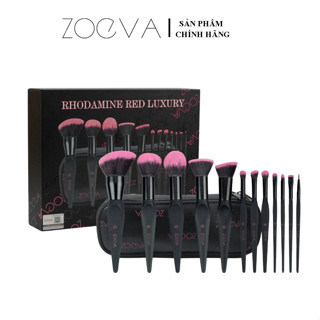 Bộ Cọ 12 Cây Cao Cấp ZOEVA Rhodamine Read Luxury Thiết Kế Ấn Tượng Lông Siêu Mềm