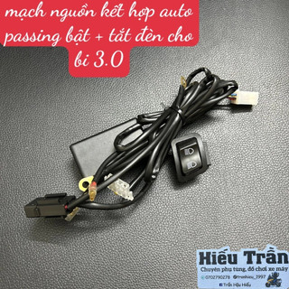 Bộ mạch auto passing fast bật tắt mắt quỷ cho bi cầu 3.0 wave,vision