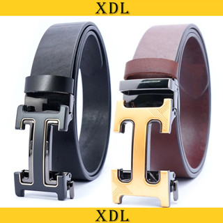 Thắt lưng nam da bò khoá gạt tự động, dây lưng da bò nguyên tấm siêu bền G319HBT