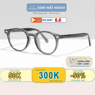 Gọng Kính Tròn Thời Trang Nam Nữ Monio 1932 Chất Liệu Nhựa Cao Cấp