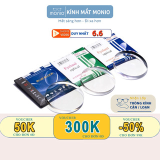 Tròng Kính Cận Loạn Có Độ MONIO Chống Ánh Sáng Xanh Đi Nắng Chống Tia UV400 Không Gây Kích Ứng