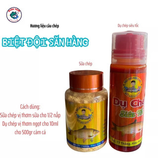Tinh mùi câu chép Biệt Đội Săn Hàng : Dụ chép siêu tốc , Sữa chép