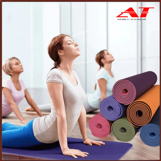 Thảm tập yoga và gym 1 lớp dày 4mm giá rẻ-at