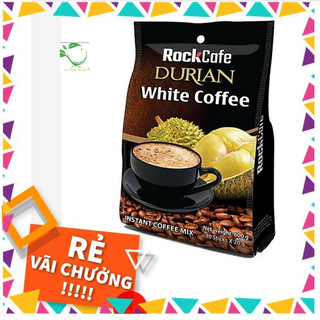 Cà phê Sầu riêng mẫu mới RockCafe 600gr_30 gói 20g ( DURIAN CAFE)