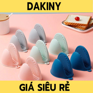  Cặp găng tay bắc nồi bằng silicon hình mỏ vịt siêu tiện 