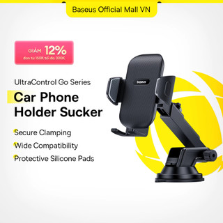 Giá Đỡ Điện Thoại Baseus Có Giác Hút Gắn Kính Chắn Gió Xe Hơi Cho Xiaomi Huawei Samsung Oppo