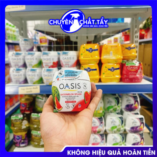 Sáp Thơm Đuổi Muỗi Oasis 180ml. Sáp Đuổi Muỗi Chiết Xuất Tự Nhiên, Khử Mùi Không Gian Rộng