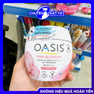 Sáp Thơm Đuổi Muỗi Oasis 180ml. Sáp Đuổi Muỗi Chiết Xuất Tự Nhiên, Khử Mùi Không Gian Rộng