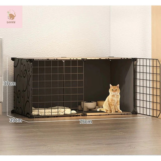 Bộ combo chuồng mèo ,chuồng chó ,chuồng quây dưới 6kg lắp ghép sơn tĩnh điện cho pet thú cưng