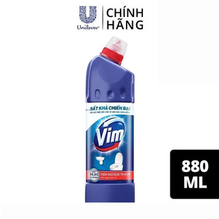 Nước tẩy bồn cầu vim diệt khuẩn - xanh