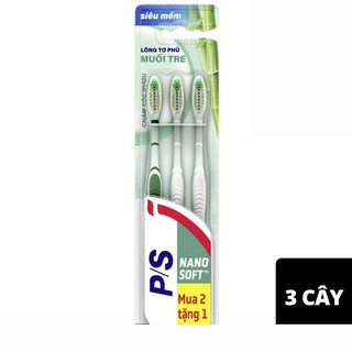 Bàn Chải Đánh Răng P/S Phủ Muối Tre Tự Nhiên Sáng Răng