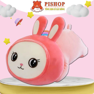 ❤️Sỉ❤️ Gấu Bông ,Gối Ôm Hình Thú Thỏ Nằm Đáng Yêu Size 45cm Chất Lượng Cao