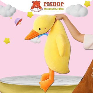  Gấu Bông Vịt Vàng Má Hồng Trầm Cảm Gấu Bông Hình Ngỗng Mệt Mỏi Cô Đơn Siêu Mềm Mịn Hàng Cao Cấp 