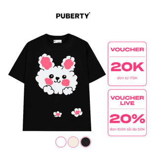 áo thun localbrand PUBERTY BUNNY CLOUD TEE