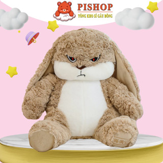 Gấu Bông Thỏ Giận Dỗi,Thỏ Cáu Kỉnh Hờn Dỗi Lựa Chọn Đáng Yêu Đồ Chơi Bông Nhồi Thỏ Dễ Thương Cao Cấp