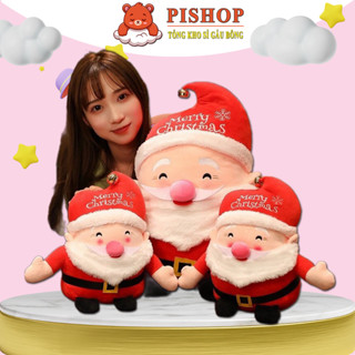 Gấu Bông Ông Già Noel Gấu Bông Giáng Sinh Merry Christmas Người Tuyết Tuần Lộc Ông Già Nô En Quà Tặng Thú Bông Cao Cấp