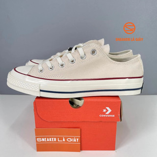 Giày cv 1970s low cream white 162065c fullbox - high quality
