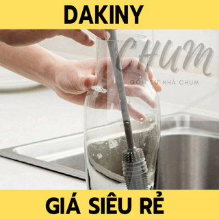 cây cọ rửa cốc, chai lọ đa năng silicon