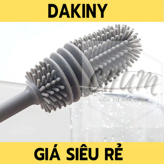 cây cọ rửa cốc, chai lọ đa năng silicon