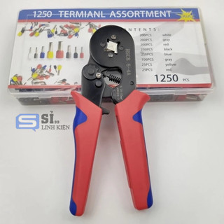 Kìm bấm cos vuông HSC8 6-4A tự thay đổi 1250 đầu cos đủ loại cos ống tròn cos pin