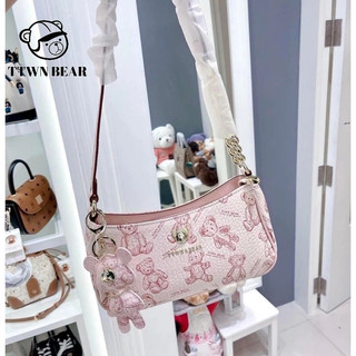 Túi đeo chéo nữ ttwn bear tn2463 chính hãng, túi kẹp nách nữ thời trang