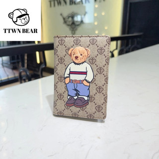 Ví hộ chiếu passport ttwn bear tt2504 chính hãng