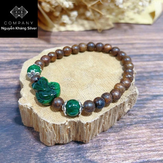 Vòng tay trầm tốc mix hồ ly